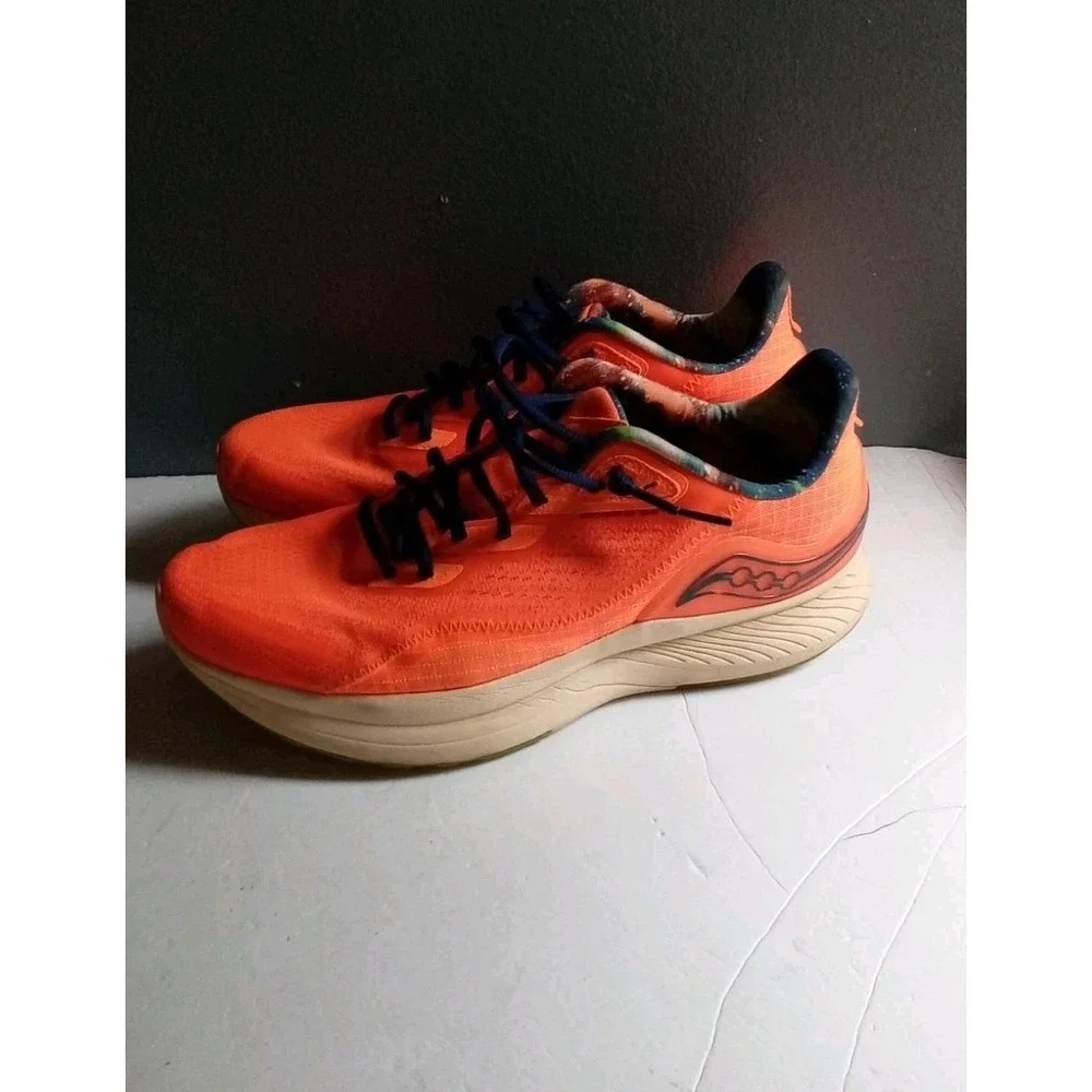 Saucony Running‎ Shoes Athletic Comfort Lightweight Orange Sneakers